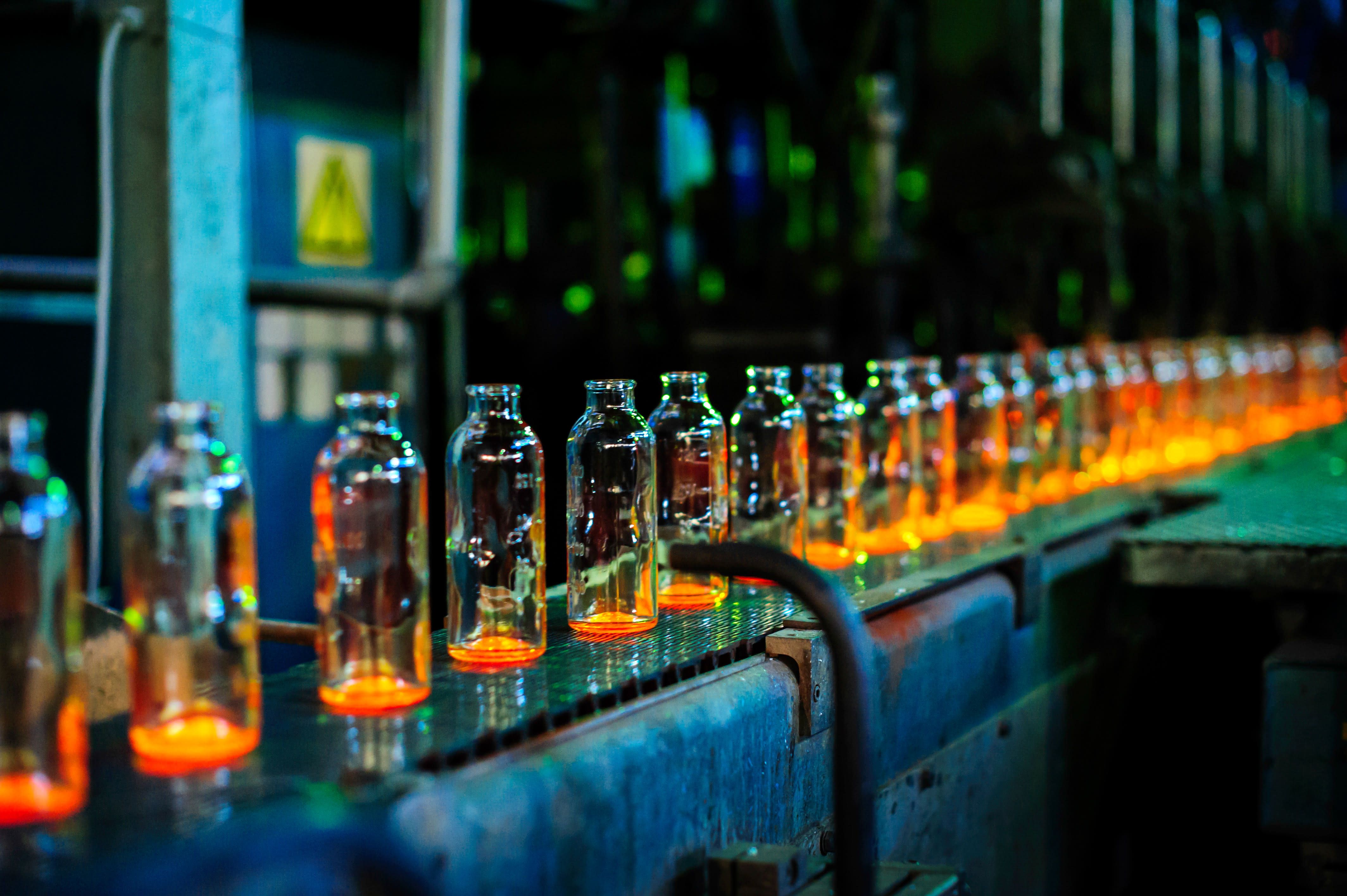 LPG in glass production